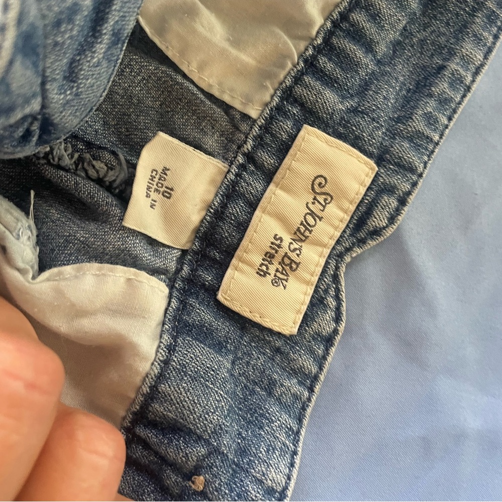 St. John's Bay Blue Denim Shorts